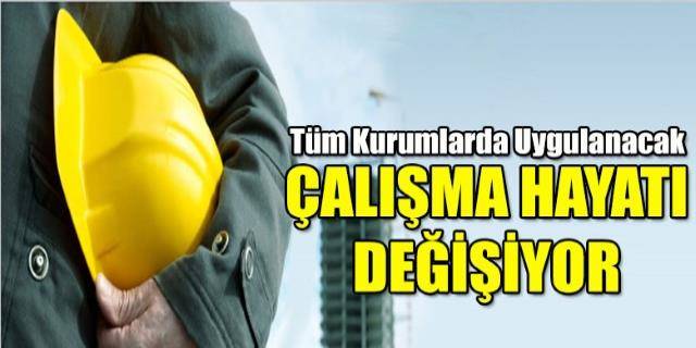 çalışma değişti