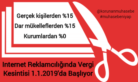 Internet Reklamı Vergi Kesintisi