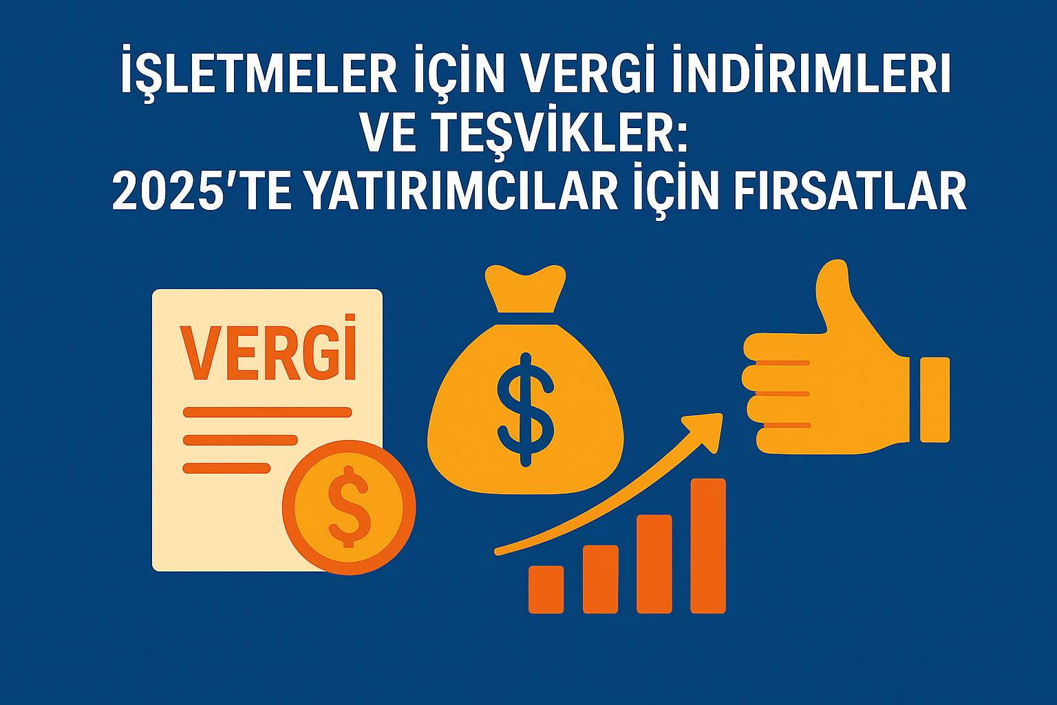 İşletmeler İçin Vergi İndirimleri ve Teşvikler: 2025’te Yatırımcılar İçin Fırsatlar
