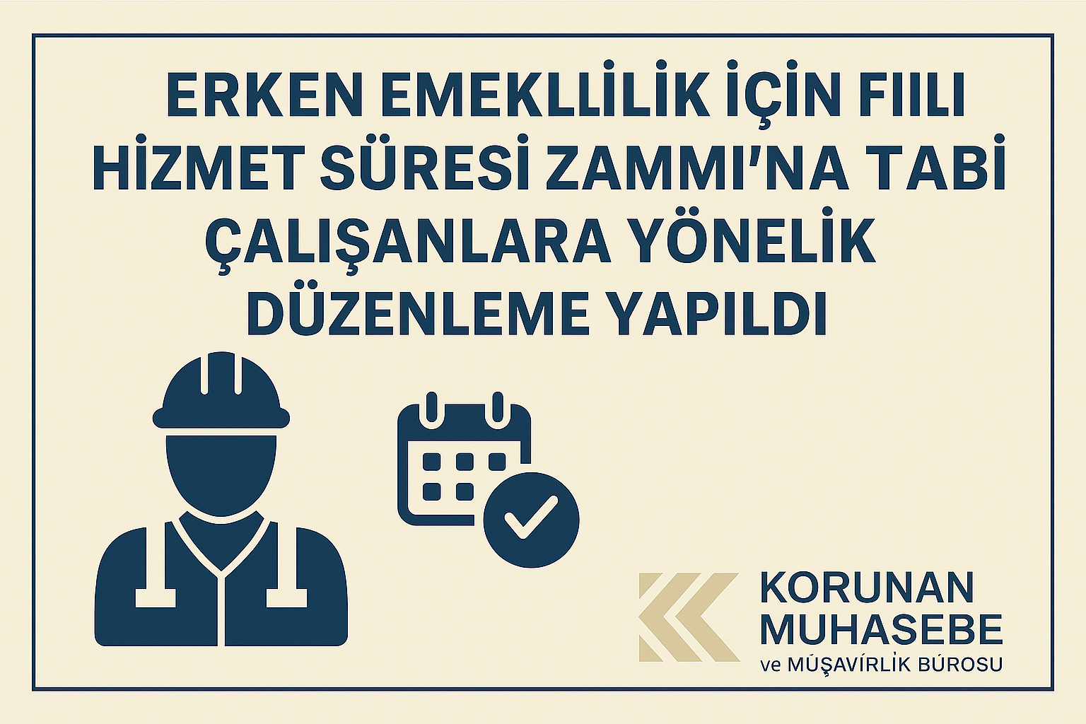 Fiili Hizmet Süresi Zammı'na Tabi Çalışanlara Düzenleme