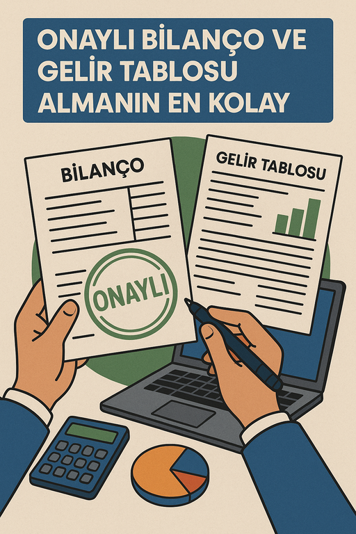 Onaylı Bilanço ve Gelir Tablosu Almanın En Kolay Yolu