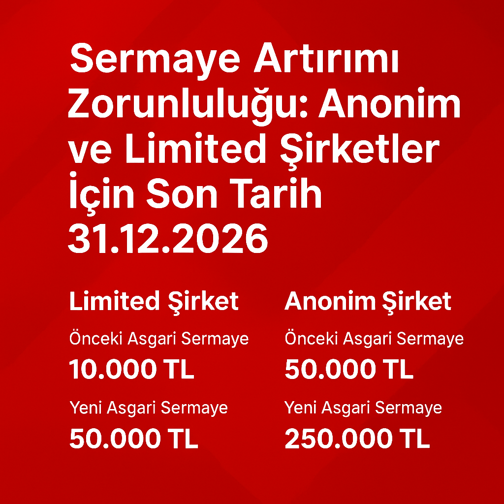Sermaye Artırımı Zorunluluğu