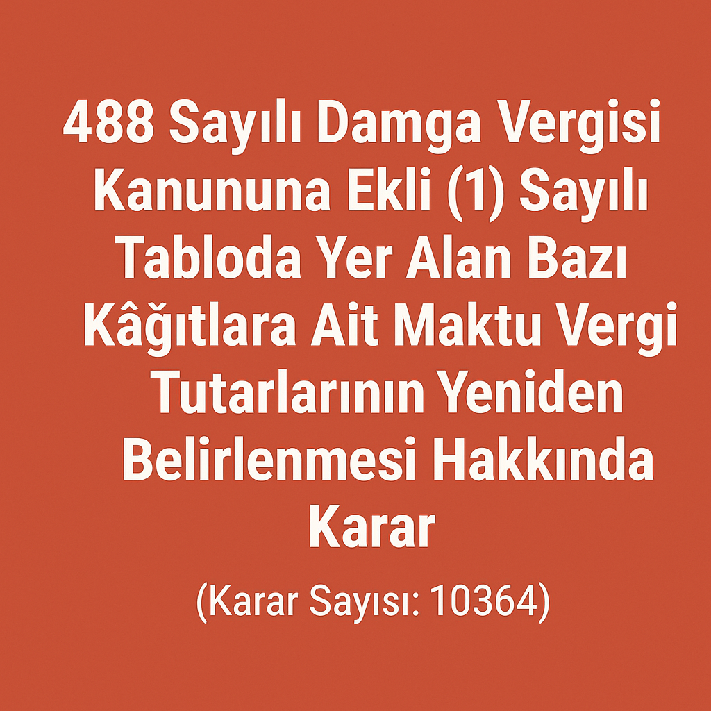 Damga Vergisine Zam Geldi